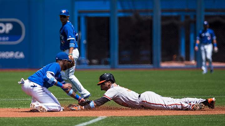 Hardy has go-ahead hit in 9th, Orioles beat Blue Jays 13-9 Hardy has go-ahead hit in 9th, Orioles beat Blue Jays 13-9