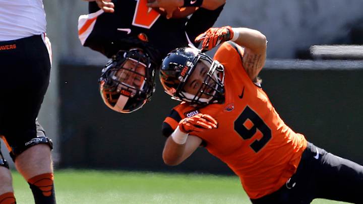 Oregon State fans get first look at Andersen, Collins