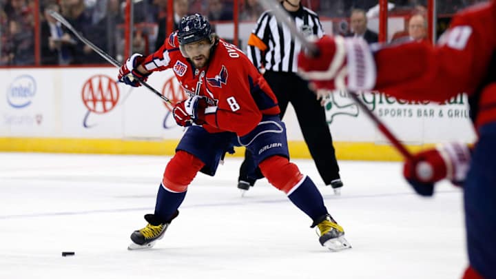 Capitals' Alex Ovechkin joins elite company with 30th goal of season