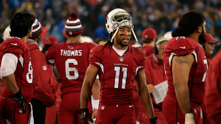 Cardinals QB Carson Palmer: 'We'll hope' WR Larry Fitzgerald returns