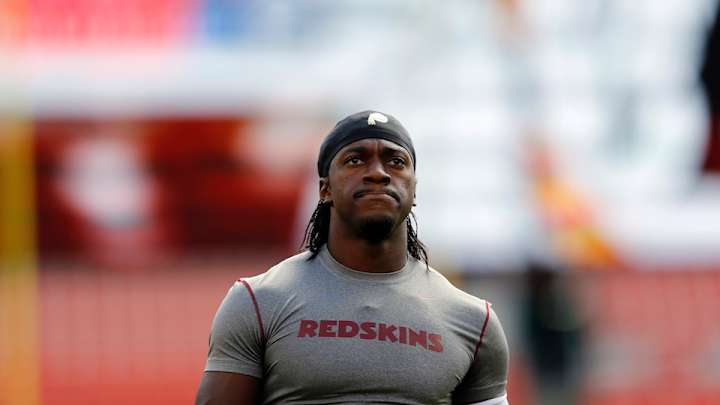 Redskins use Robert Griffin III picture on Week 1 ticket
