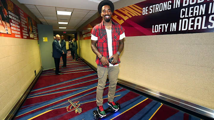 Cavaliers ban players from riding hoverboards at home arena Cavaliers ban players from riding hoverboards at home arena