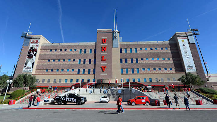 UNLV unveils new field with ‘Welcome to Vegas’ logo UNLV unveils new field with ‘Welcome to Vegas’ logo