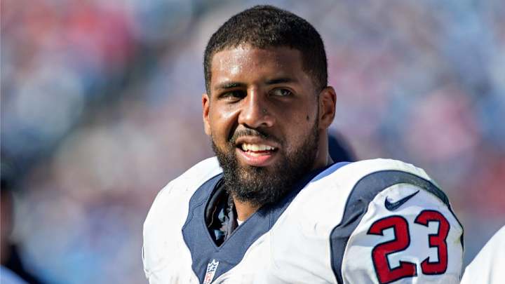 Arian Foster jokes that NFL drug testing is harming his health Arian Foster jokes that NFL drug testing is harming his health