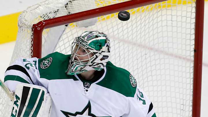 Stars' Lehtonen out with injury; prospect to back up Niemi