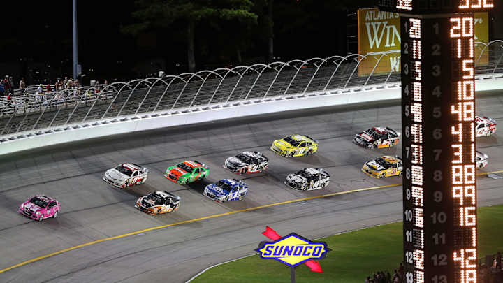 Atlanta Motor Speedway extending protective barriers Atlanta Motor Speedway extending protective barriers