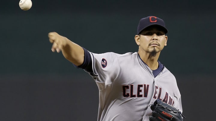 Carrasco pitches 1-hitter, fans 15 as Indians beat Royals