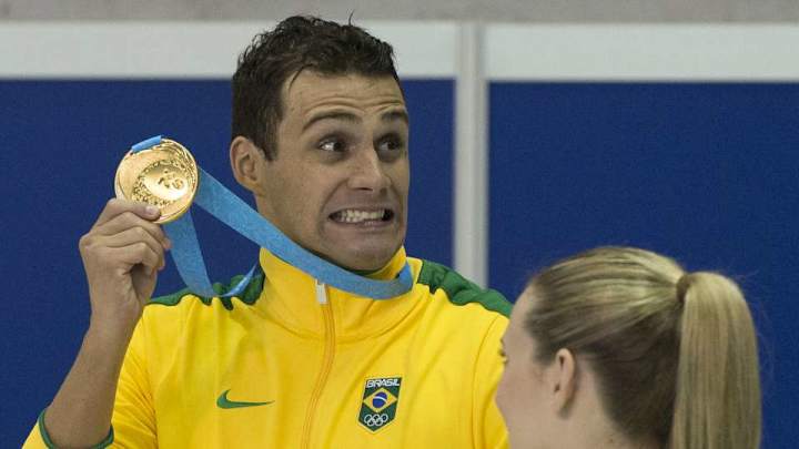Swimmer realizing he has won gold may be GIF of the year