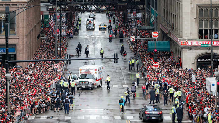 After championship hat trick, Chicago celebrates Blackhawks