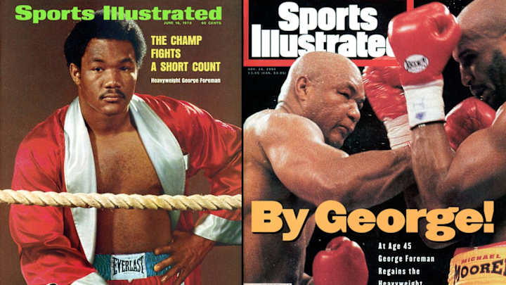 George Foreman's SI Covers