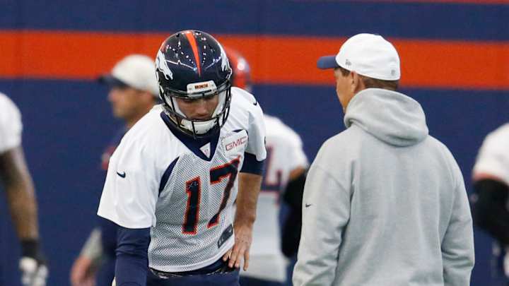 Kubiak won't scale back game plan for Osweiler vs Bears