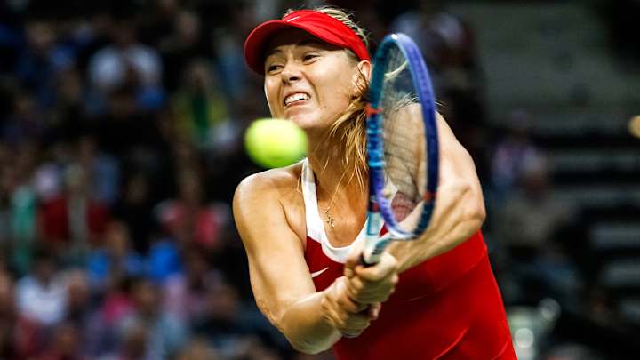 Maria Sharapova beats Karolina Pliskova to even Fed Cup final