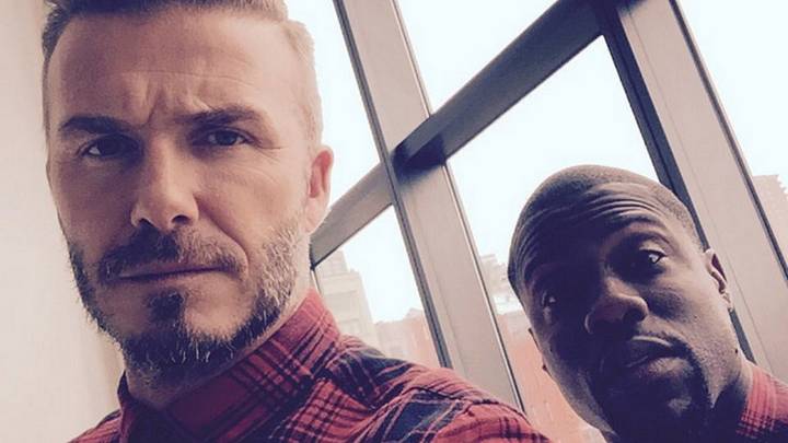 David Beckham, Kevin Hart share a wardrobe in new H&M campaign David Beckham, Kevin Hart share a wardrobe in new H&M campaign