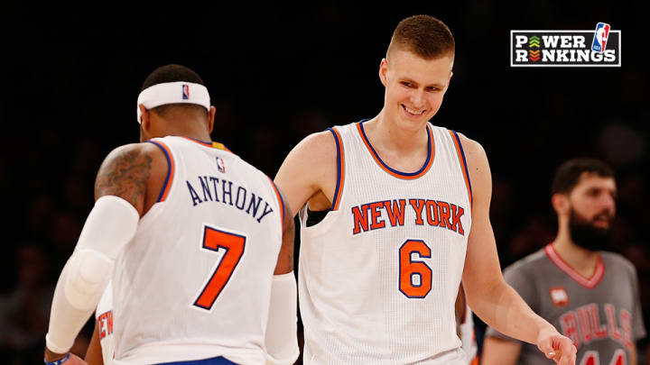 NBA Power Rankings: Knicks on the rise, league leaders stand pat up top