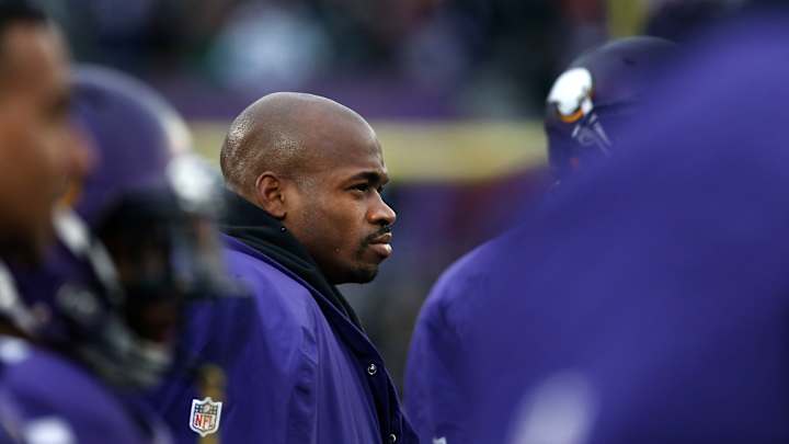 Adrian Peterson pushing for more carries to help Vikings