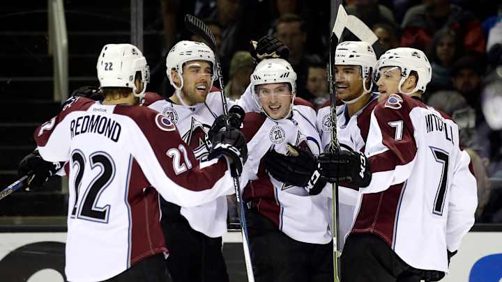 MacKinnon gets hat trick, Avalanche beat Sharks 6-3 MacKinnon gets hat trick, Avalanche beat Sharks 6-3
