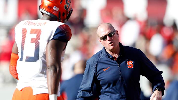 Syracuse fires coach Scott Shafer after 8th straight loss