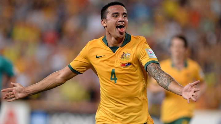 Tim Cahill's audacious goal helps Australia to Asian Cup semifinals Tim Cahill's audacious goal helps Australia to Asian Cup semifinals