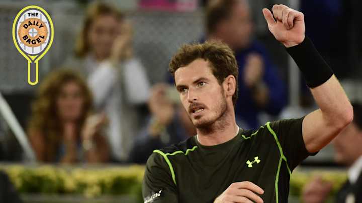 Daily Bagel: Italian Open results; Andy Murray says he's a 'feminist'