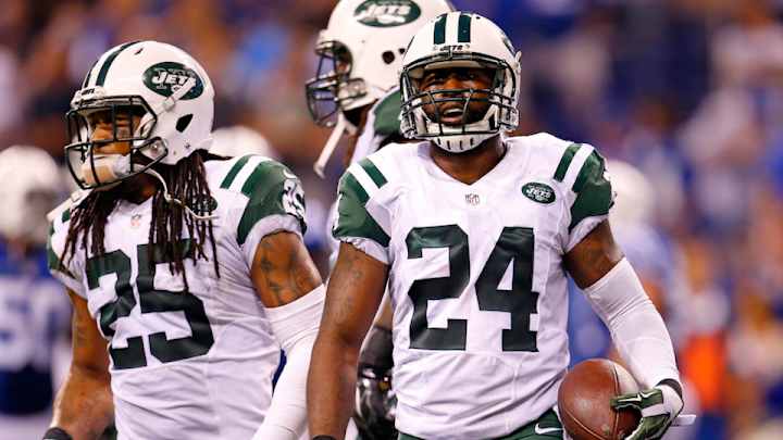 New York Jets hold Darrelle Revis out of practice with groin injury