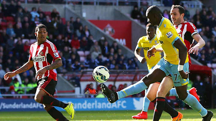 Bolasie hat trick leads Palace past Sunderland, to fourth straight win