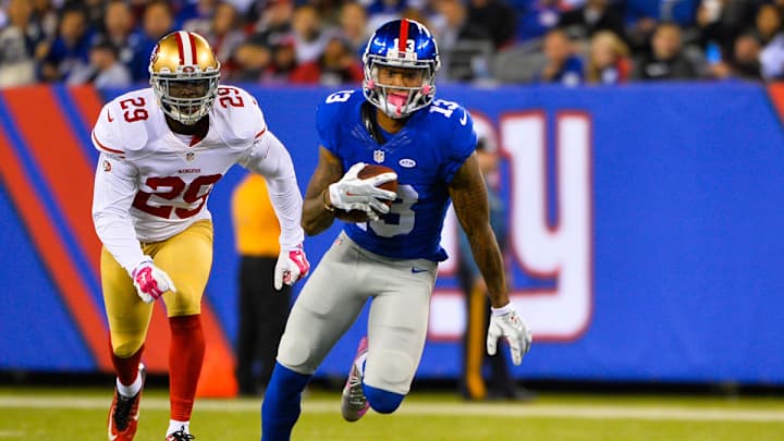 Report: Giants confident WRs Beckham, Randle will play Monday