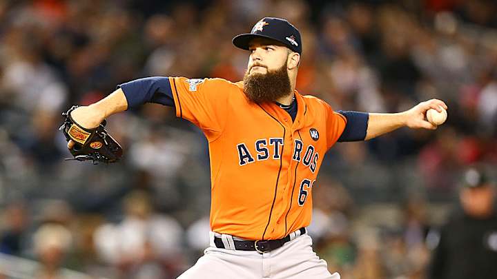 Keuchel, Astros’ bats power Houston past Yankees in AL wild-card game