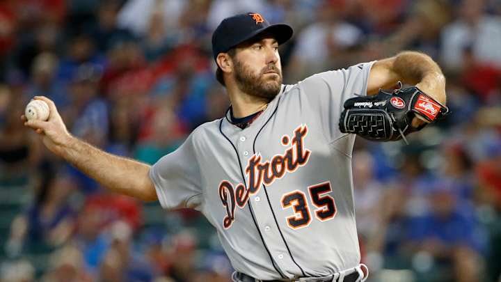 Verlander, Collins lead Tigers past slumping Rangers 7-4