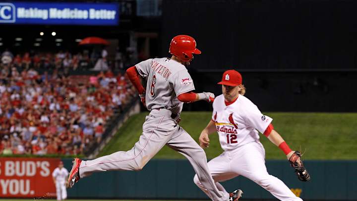 Bruce homers to back DeSclafani as Reds blank Cardinals