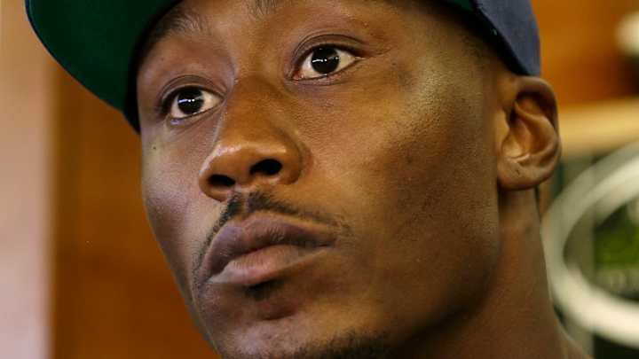 Jets' Brandon Marshall drops weight with help of infomercial Jets' Brandon Marshall drops weight with help of infomercial