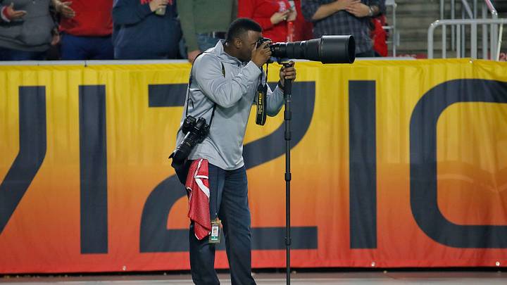 Ken Griffey Jr. is now a professional photographer