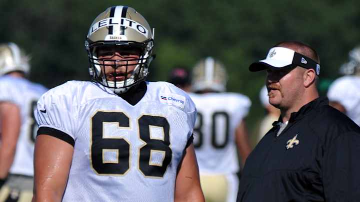 Saints' Tim Lelito in line for left guard spot