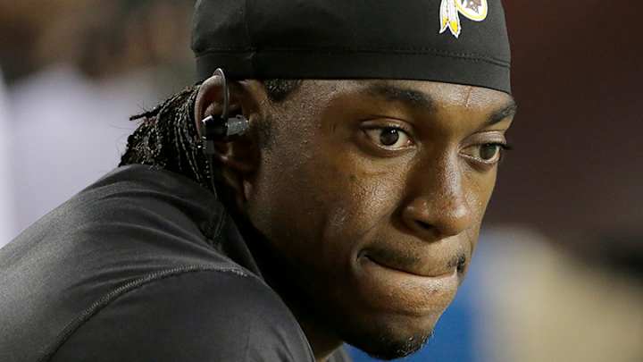 Report: RG3, third-string QB for Week 1, ran with scout team D at safety Report: RG3, third-string QB for Week 1, ran with scout team D at safety