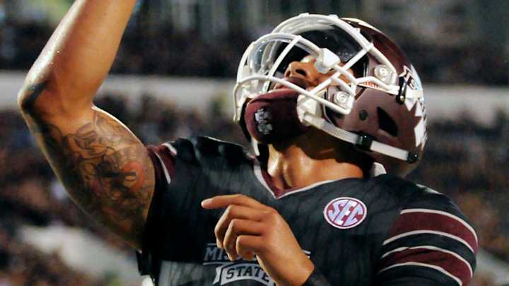 Prescott's 6 TDs lead Mississippi State past Kentucky, 42-16