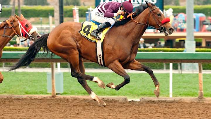 My Sweet Addiction scores upset win in Vanity at Santa Anita