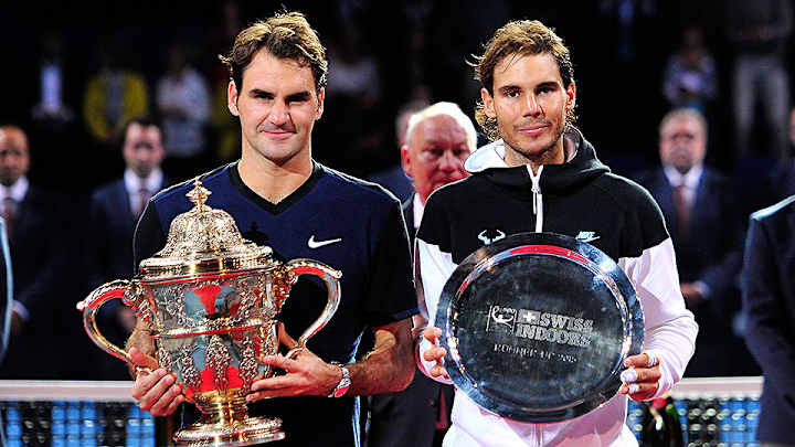 Federer beats Nadal in three sets to take Swiss Indoors title
