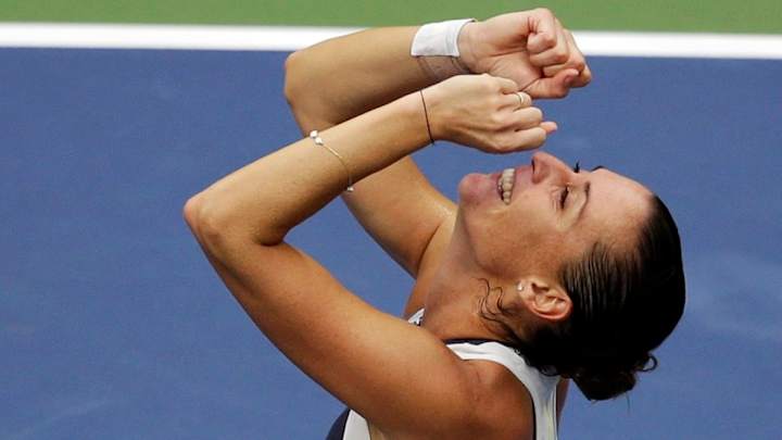 Flavia Pennetta announces retirement on court after U.S. Open win