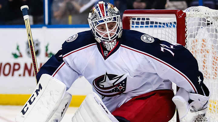 Blue Jackets G Bobrovsky out three weeks with lower-body injury