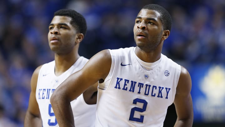 Kentucky's Harrison twins enter NBA draft as major questions abound