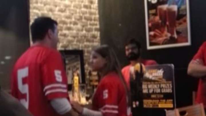 Ohio State embarrasses girlfriend during championship game