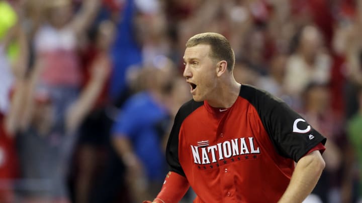 Reds' Todd Frazier wins All-Star Derby in home park