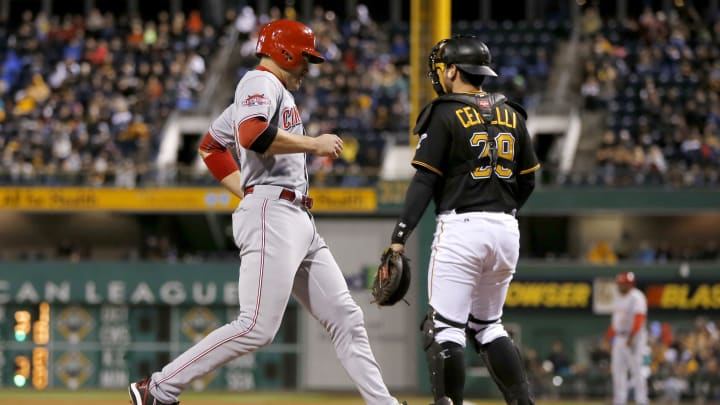 Marte's homer in 12th inning lifts Pirates over Reds 6-4