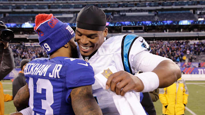 Panthers QB Newton beating teams with his arm this year