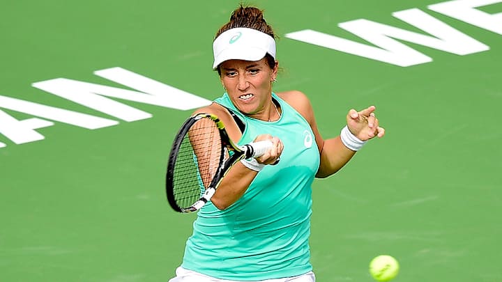 Irina Falconi advances to second round at Indian Wells Irina Falconi advances to second round at Indian Wells