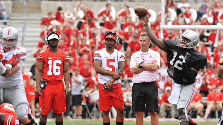 Ohio State’s Cardale Jones, J.T. Barrett opposed to dual-QB system