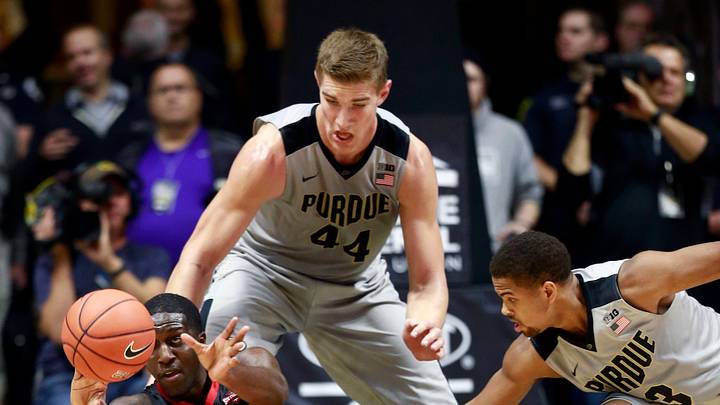 Hot-shooting 1st half carries No. 21 Purdue to easy victory
