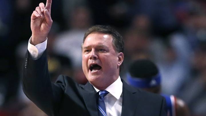 No. 4 Kansas can't hold lead, falls to No. 13 Michigan State