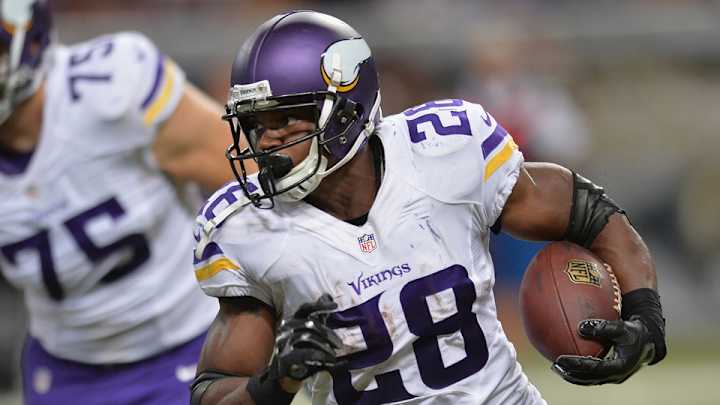 Vikings RB Adrian Peterson (illness) active vs. Lions