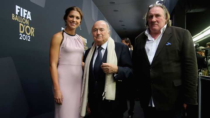 USWNT star Alex Morgan: Sepp Blatter didn't recognize me