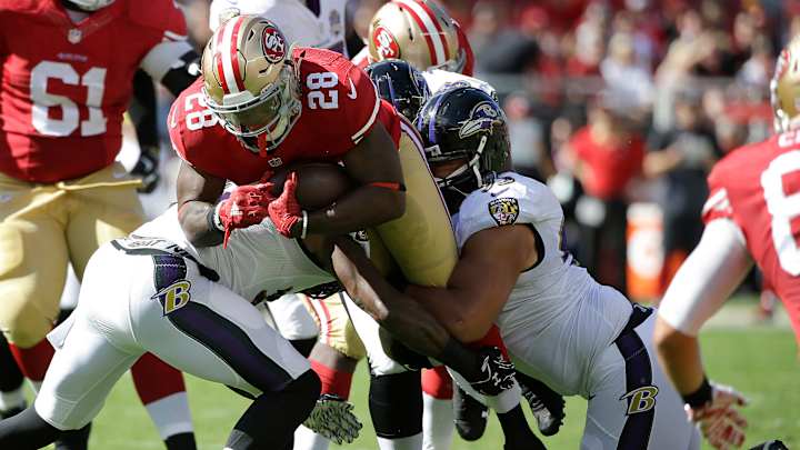 49ers Jarryd Hayne inactive for first time this season